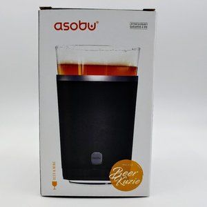 Asobu Insulated Beer / Drink Kuzie - 16oz - Black